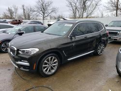 Salvage cars for sale at Bridgeton, MO auction: 2019 BMW X3 XDRIVE30I