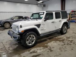 Salvage cars for sale at Windham, ME auction: 2018 Jeep Wrangler Unlimited Sahara