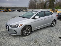 Salvage cars for sale at Concord, NC auction: 2017 Hyundai Elantra SE