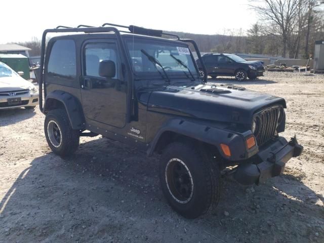 2005 Jeep Wrangler / TJ SE