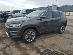 Jeep salvage cars for sale: 2019 Jeep Compass Limited