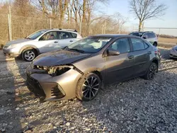 Salvage cars for sale from Copart Cicero, IN: 2017 Toyota Corolla L