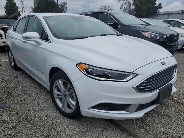 2018 Ford Fusion SE Hybrid