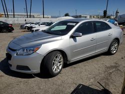 Salvage cars for sale at Van Nuys, CA auction: 2015 Chevrolet Malibu 1LT