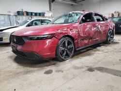 Salvage cars for sale at Elgin, IL auction: 2023 Honda Accord Hybrid Sport