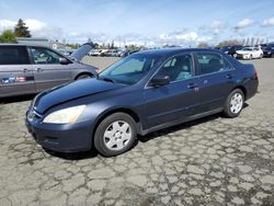 Honda Accord LX salvage cars for sale: 2006 Honda Accord LX