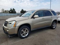 Carros salvage para piezas a la venta en subasta: 2007 Chevrolet Equinox LT