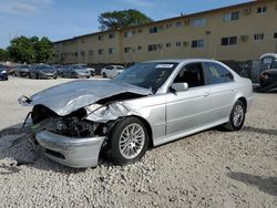 BMW 530 I Automatic salvage cars for sale: 2002 BMW 530 I Automatic