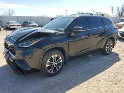 Salvage cars for sale at Oklahoma City, OK auction: 2021 Toyota Highlander XLE