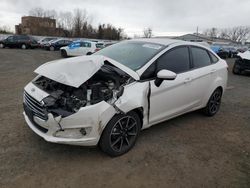 Salvage cars for sale from Copart New Britain, CT: 2018 Ford Fiesta SE