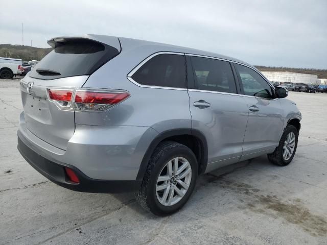 2016 Toyota Highlander LE