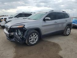 Salvage cars for sale from Copart Riverview, FL: 2018 Jeep Cherokee Latitude