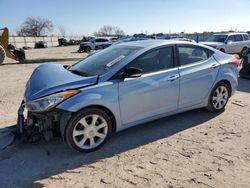 Hyundai salvage cars for sale: 2012 Hyundai Elantra GLS