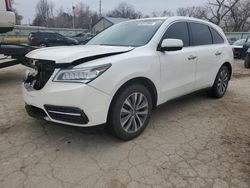 Salvage cars for sale from Copart Wichita, KS: 2016 Acura MDX Technology