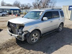 Salvage cars for sale from Copart Wichita, KS: 2009 Honda Pilot EX