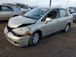 Salvage cars for sale at Woodhaven, MI auction: 2008 Nissan Versa S