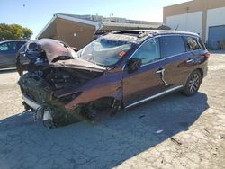 Salvage cars for sale at Hayward, CA auction: 2013 Infiniti JX35