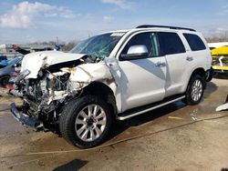 Salvage cars for sale from Copart Louisville, KY: 2011 Toyota Sequoia Platinum
