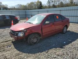 Salvage cars for sale from Copart Augusta, GA: 2010 Ford Focus SE