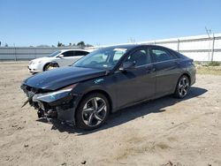 Salvage cars for sale from Copart Bakersfield, CA: 2022 Hyundai Elantra Limited