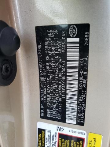 2011 Toyota Camry Base