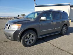 Salvage cars for sale from Copart Pasco, WA: 2011 Nissan Armada Platinum