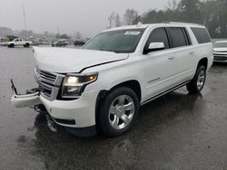 Chevrolet salvage cars for sale: 2017 Chevrolet Suburban C1500 Premier