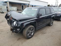 Salvage cars for sale at New Britain, CT auction: 2015 Jeep Patriot Latitude