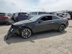 Salvage cars for sale at Indianapolis, IN auction: 2015 Cadillac ATS Premium