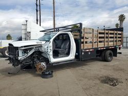 Salvage trucks for sale at Van Nuys, CA auction: 2022 Dodge RAM 5500
