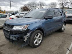 Salvage cars for sale at Moraine, OH auction: 2019 Ford Explorer