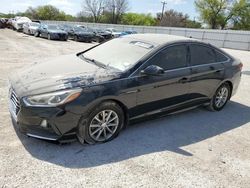 Salvage cars for sale at San Antonio, TX auction: 2018 Hyundai Sonata SE