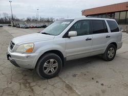 Honda salvage cars for sale: 2005 Honda Pilot EX