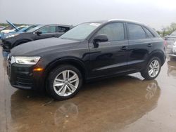 Salvage cars for sale at Grand Prairie, TX auction: 2017 Audi Q3 Premium