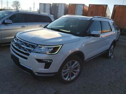 Ford salvage cars for sale: 2018 Ford Explorer Limited