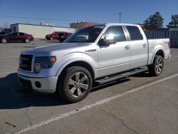 Salvage trucks for sale at Anthony, TX auction: 2013 Ford F150 Supercrew