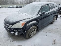 Salvage cars for sale at Leroy, NY auction: 2011 Honda CR-V EXL