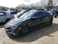 Salvage cars for sale at North Billerica, MA auction: 2019 Honda Civic EXL