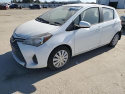 Toyota Yaris Vehiculos salvage en venta: 2017 Toyota Yaris L