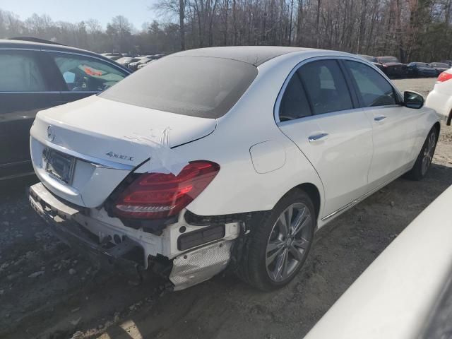 2016 Mercedes-Benz C 300 4matic