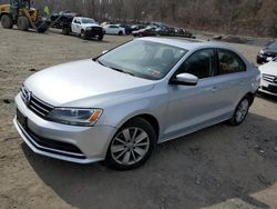 Salvage cars for sale at Marlboro, NY auction: 2015 Volkswagen Jetta SE