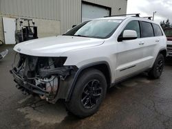 Salvage cars for sale at Woodburn, OR auction: 2017 Jeep Grand Cherokee Laredo