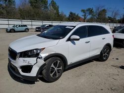 Salvage cars for sale from Copart Hampton, VA: 2017 KIA Sorento EX