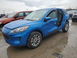 Salvage cars for sale from Copart Indianapolis, IN: 2021 Ford Escape SE