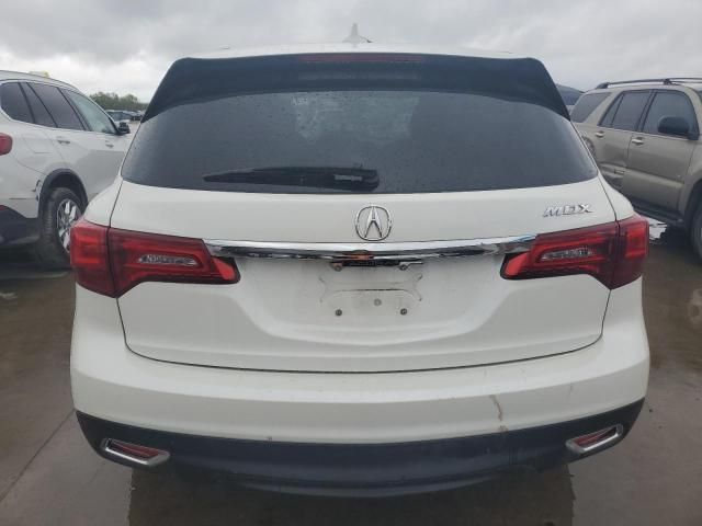 2016 Acura MDX Technology