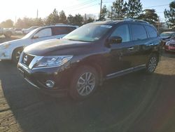 Vehiculos salvage en venta de Copart Denver, CO: 2015 Nissan Pathfinder S