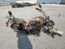Salvage motorcycles for sale at San Antonio, TX auction: 1998 Honda VT1100 C3