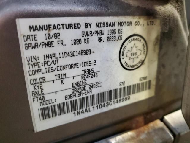 2003 Nissan Altima Base