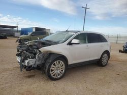 Salvage cars for sale from Copart Andrews, TX: 2010 Ford Edge Limited