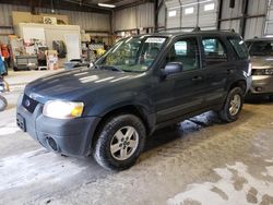 Ford Escape XLS salvage cars for sale: 2006 Ford Escape XLS